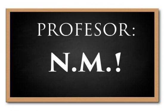 Profesor NM